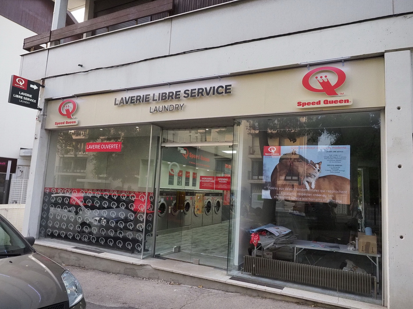 Laverie libre service Speed Queen 6 B rue Chanteraine à Reims